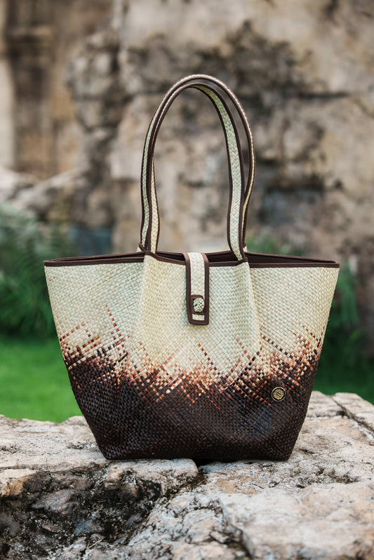 Statement M Tote Brown Shooting Star